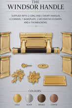 Load image into Gallery viewer, Coffin handle Windsor Gold *Price Available On Request*
