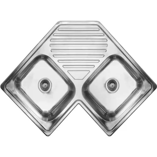 Stainless Steel (L Shape) Sink 830x830